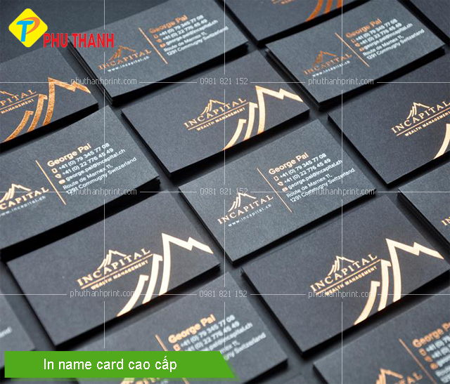 in name card cao cấp